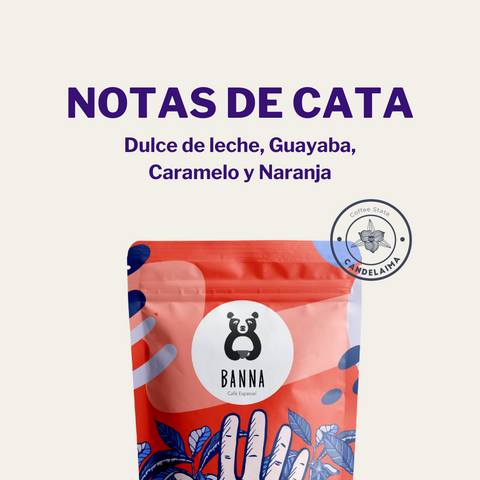 Café Bourbon Rosado Natural de Candelaima