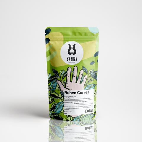 Café de Rubén Correa - Notas de Cata: Piña, Flor de Durazno, Uchuva