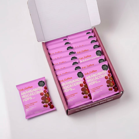 Caja de Arándanos Mocaccino Pops 19 gr (desde 6 unidades)